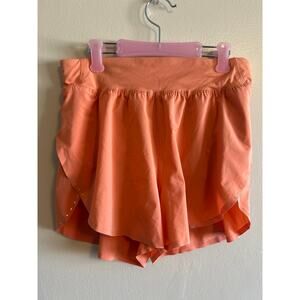 Lululemon Speed Short Reflective Dot Special Edition Coral Size 4